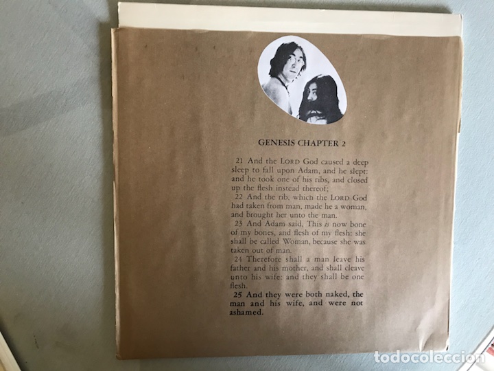 Discos de vinilo: Two virgins. John Lennon - Foto 2