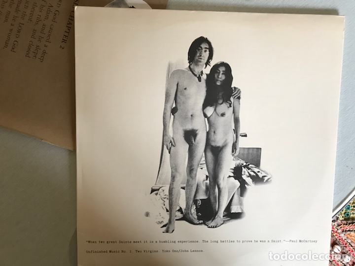 Discos de vinilo: Two virgins. John Lennon - Foto 3