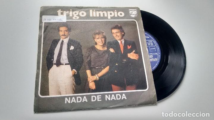 Discos de vinilo: SINGLE (VINILO) DE TRIGO LIMPIO A&Ntilde;OS 80 - Foto 1