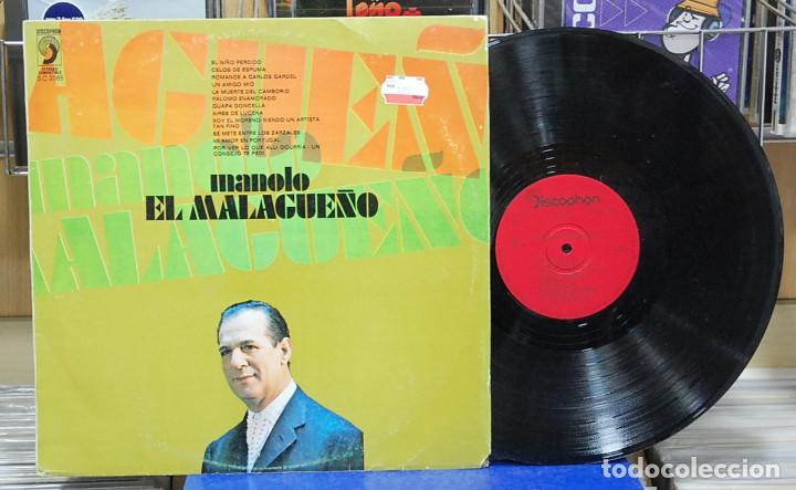 Discos de vinilo: Manolo el malague&ntilde;o. Discophon 1971. LP - Foto 1