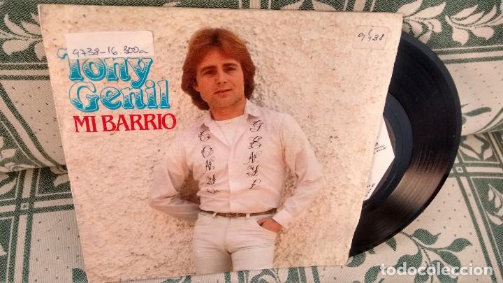 Discos de vinilo: SINGLE (VINILO) DE TONY GENIL A&Ntilde;OS 80 - Foto 1