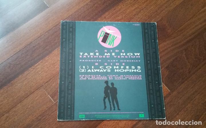 Discos de vinilo: Vicious pink-take me now.maxi - Foto 2