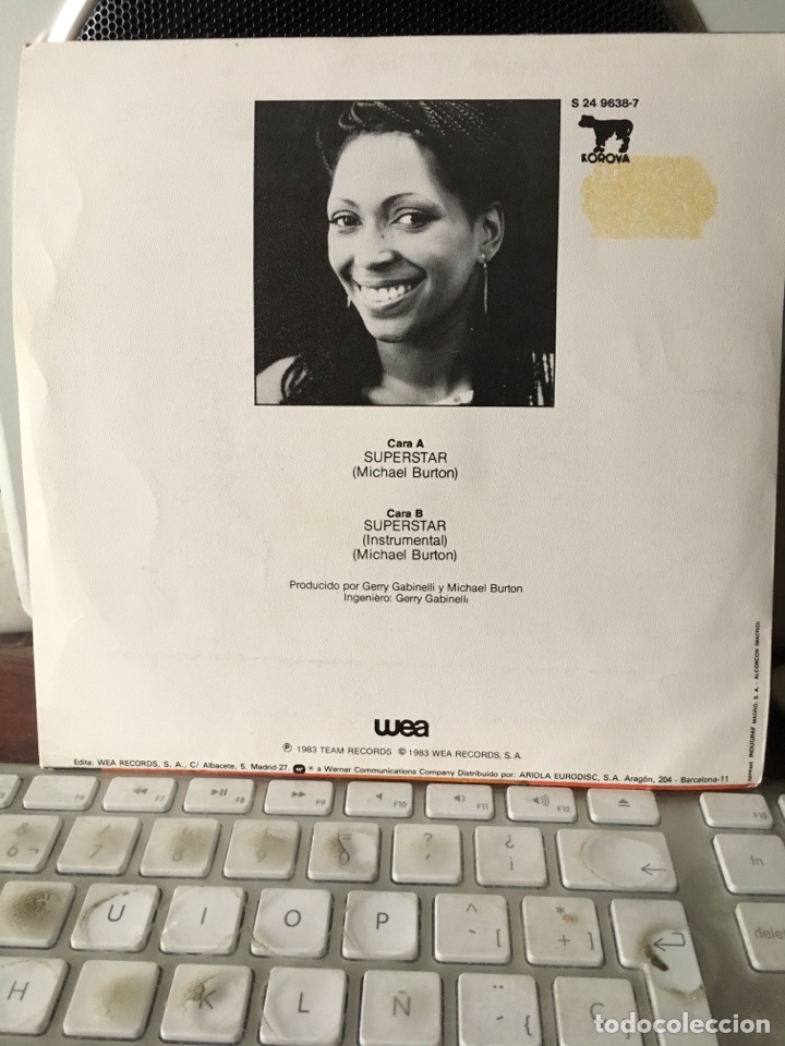 Discos de vinilo: LYDIA MURDOCK-SUPERSTAR-1983-VINILO NUEVO - Foto 2