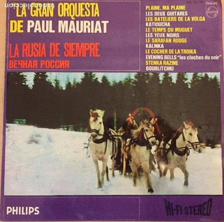 Discos de vinilo: LA GRAN ORQUESTA DE PAUL MAURIAT - Foto 1