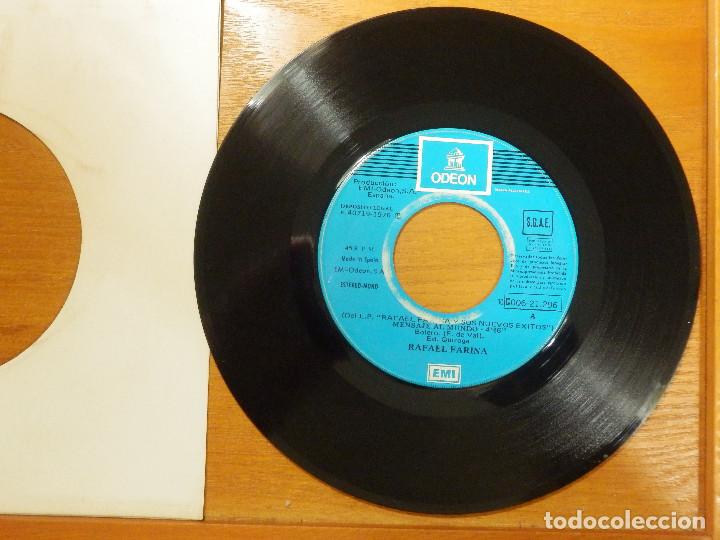 Vinyl-Schallplatten: DISCO VINILO - Single - Rafael Farina - Que grandiosa que es España - Mensaje al Mundo - Odeon 1976