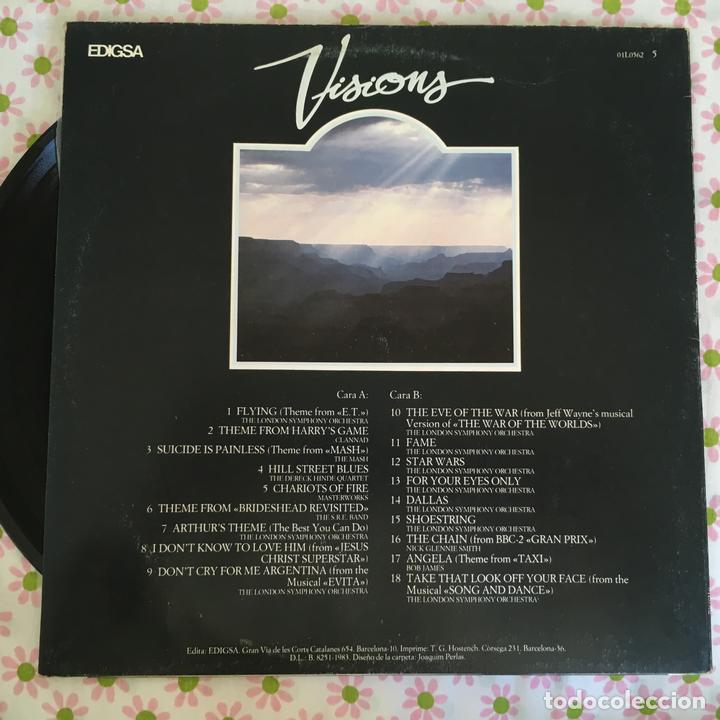 Discos de vinilo: LP VISIONS-VARIOS - Foto 2