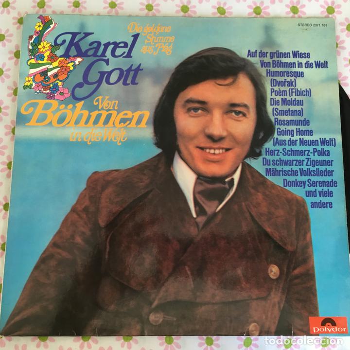 Discos de vinilo: LP KAREL GOTT-VON BOHMEN.. - Foto 1