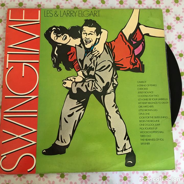 Discos de vinilo: LP LES & LARRY ELGART-SWINGTIME - Foto 1