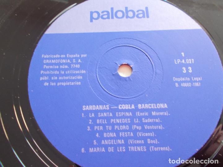 Discos de vinilo: SARDANAS- COBLA BARCELONA. - Foto 4