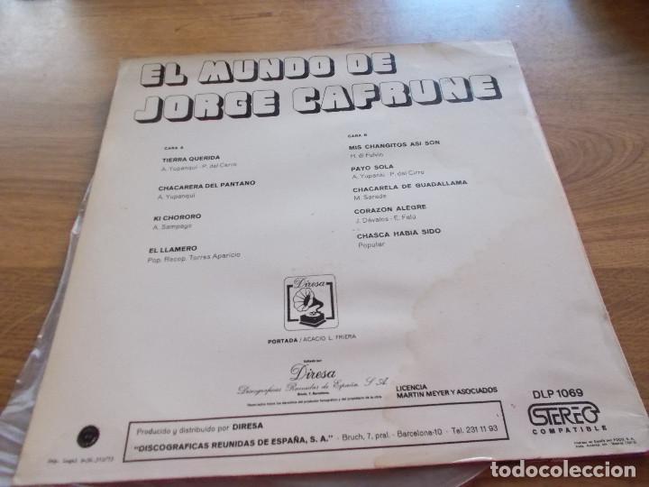 Discos de vinilo: EL MUNDO DE JORGE CAFRUNE - Foto 2