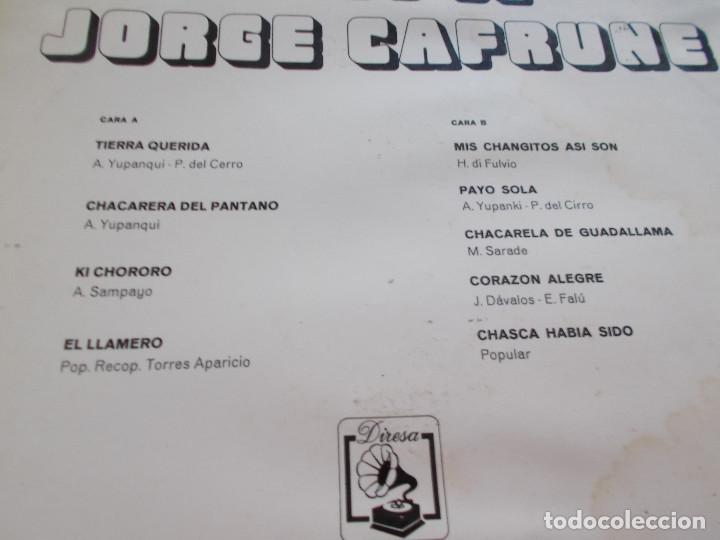 Discos de vinilo: EL MUNDO DE JORGE CAFRUNE - Foto 3