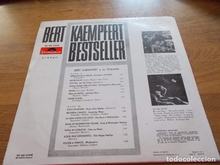 Discos de vinilo: BERT KAEMPFERT BESTSELLER - Foto 2