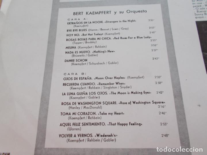 Discos de vinilo: BERT KAEMPFERT BESTSELLER - Foto 3