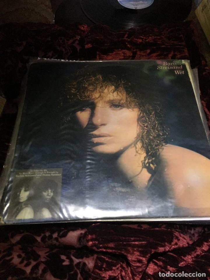 Discos de vinilo: BARBRA STREISAND - WET - LP - Foto 1