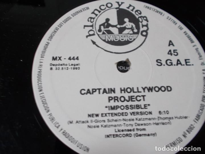 Discos de vinilo: CAPTAIN HOLLYWOOD. PROJECT, IMPOSSIBLE - Foto 3