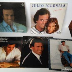 Discos de vinilo: LOTE DE 5 VINILOS LP DE JULIO IGLESIAS. Lote 114741343