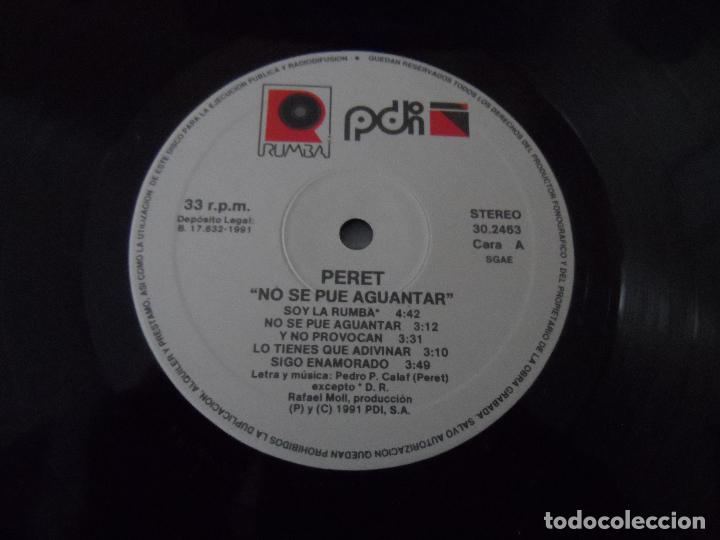 Discos de vinilo: Peret - No se pu&eacute; aguantar - Foto 3