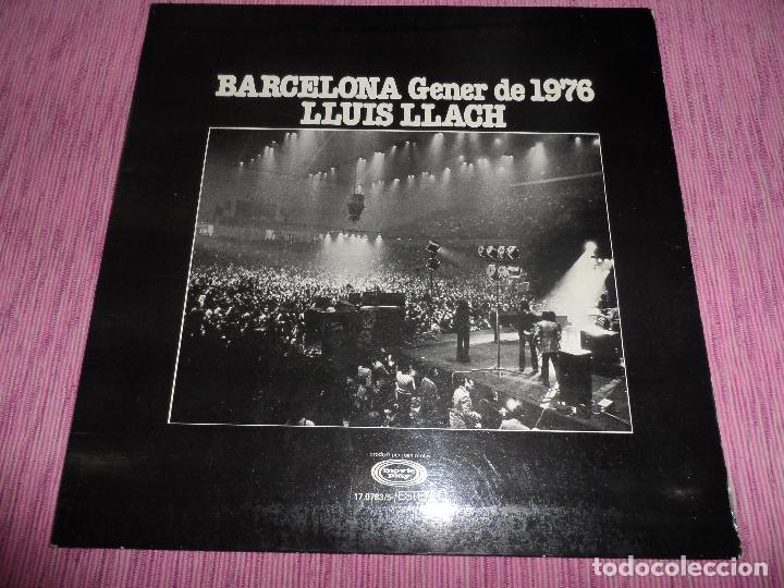 Discos de vinilo: Lluis Llach - Barcelona Gener de 1976 - Foto 1