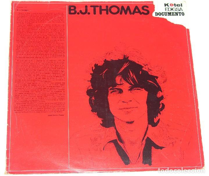 Discos de vinilo: b.j. thomas - documento - EDIGSA 1982 - Foto 1