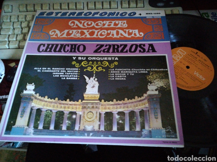 Disques de vinyle: Chucho zarzosa lp noche mexicana.mexico.en perfecto estado