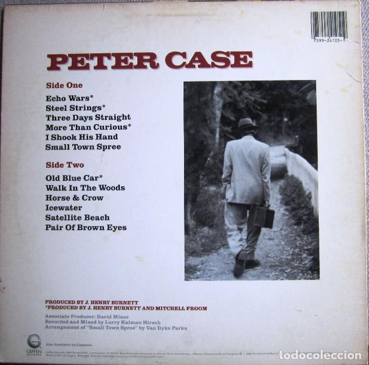 Discos de vinilo: PETER CASE (THE PLIMSOULS): PETER CASE (SENSACIONAL POWER POP) - Foto 2