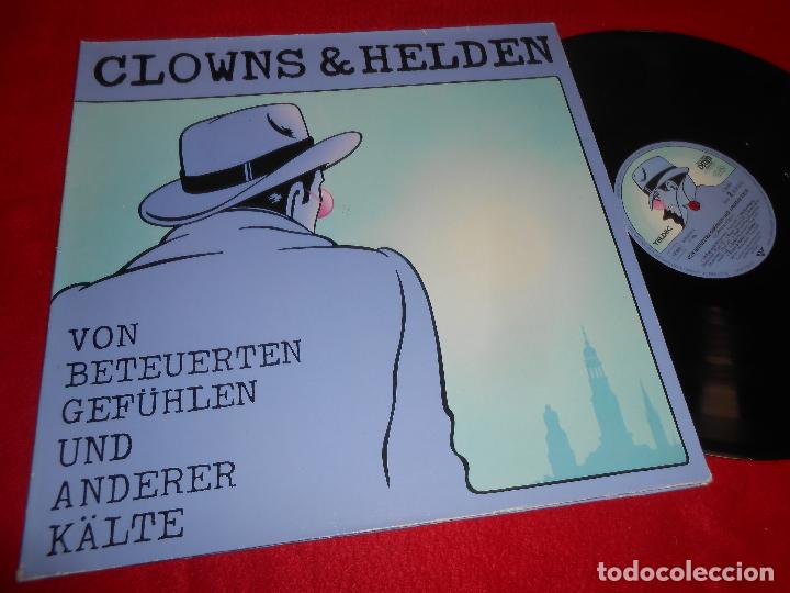 Vinyl-Schallplatten: CLOWNS & HELDEN VON BETEUERTEN GEF&Uuml;HLEN UND ANDERER K'A'LTE LP 1986 TELDEC GATEFOLD GERMANY ALEMANIA