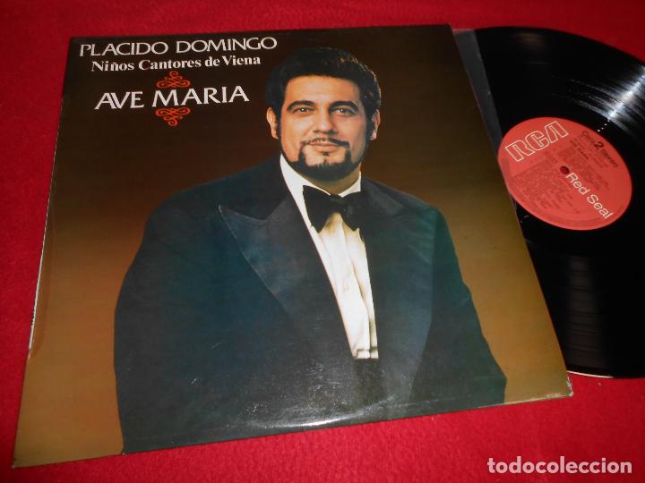 Discos de vinilo: PLACIDO DOMINGO NI&Ntilde;OS CANTORES DE VIENA AVE MARIA LP 1981 RCA EDICION ESPA&Ntilde;OLA SPAIN