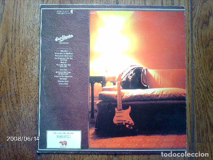Discos de vinilo: eric clapton  -  backless - Foto 2