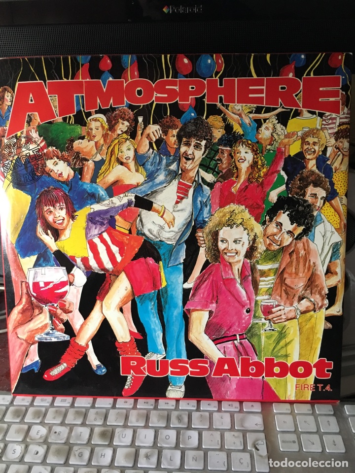 Discos de vinilo: RUSS ABBOT-ATMOSPHERE-1985 - Foto 1