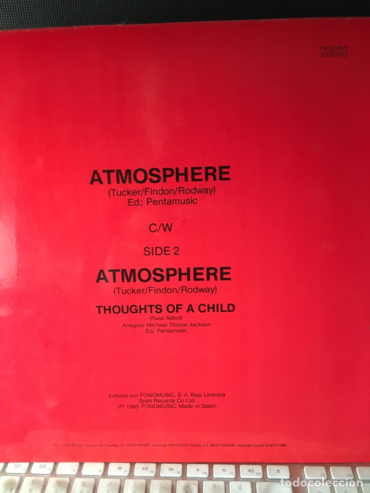 Discos de vinilo: RUSS ABBOT-ATMOSPHERE-1985 - Foto 2