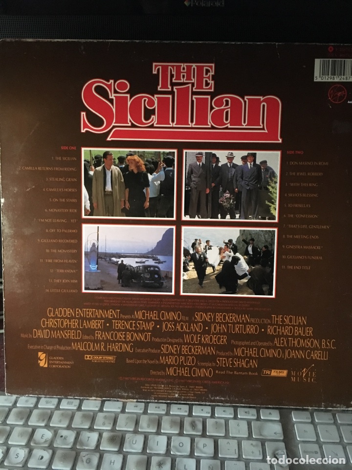 Discos de vinilo: THE SICILIAN-1987-VINILO NUEVO - Foto 2