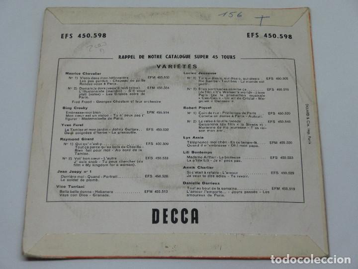 Discos de vinilo: SINGLE - JEAN JEEPY - LA PRI&Egrave;RE DU GITAN - Foto 2