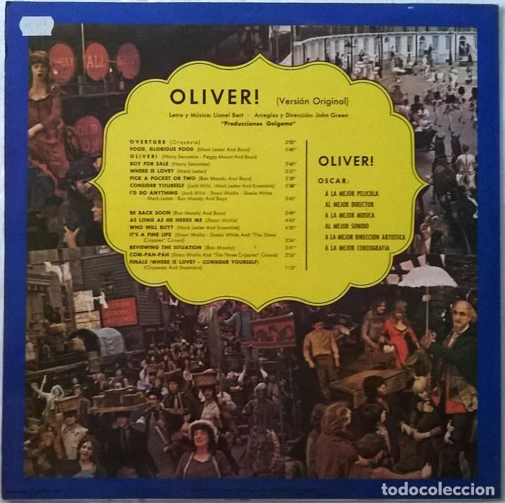 Discos de vinilo: Lionel Bart. Oliver! (Versi&oacute;n Original), - Foto 2