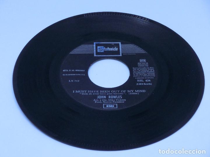 Discos de vinilo: SINGLE - JOHN ROWLES - SOLO DISCO - 1969 - Foto 2