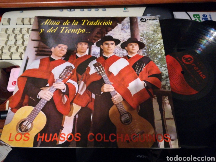 Disques de vinyle: Los huasos colchaguinos lp alma de la tradici&oacute;n y del tiempo... Chile 1975
