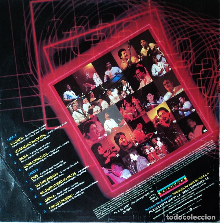 Discos de vinilo: Guaco - A comer - Edici&oacute;n de 1985 de Venezuela - Foto 2