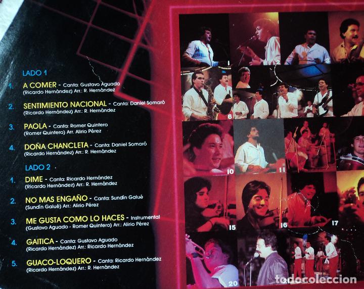Discos de vinilo: Guaco - A comer - Edici&oacute;n de 1985 de Venezuela - Foto 3