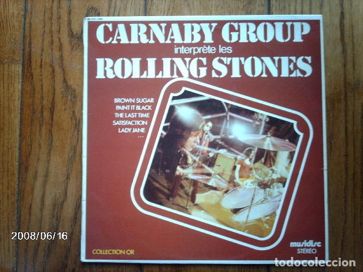 Discos de vinilo: carnaby group -  interpreta los rolling stones - Foto 1