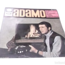 Discos de vinilo: ADAMO - UNE MECHE DE CHEVEUX - EP RARO DE VINILO EDICION ESPAÑOLA. Lote 115135407