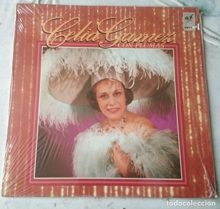 Discos de vinilo: CELIA GAMEZ. Con plumas (EMI 1986) - Foto 1