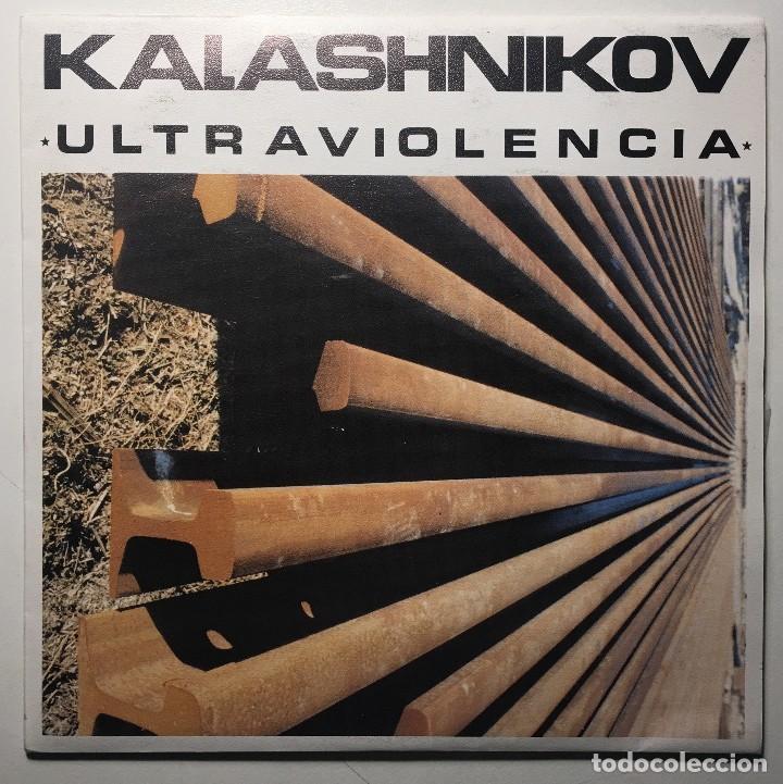 KALASHNIKOV ULTRAVIOLENCIA CASKABEL ‎ CKS 046 EP NUEVO, SIN REPRODUCIR ,CON ENCARTE (Música - Discos de Vinilo - EPs - Electrónica, Avantgarde y Experimental)