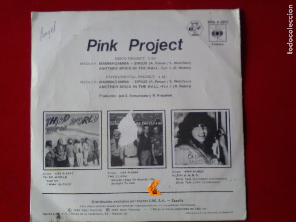 Discos de vinilo: Vinilo de Pink Proyect y dos &eacute;xitos de los a&ntilde;os 80 - Foto 2