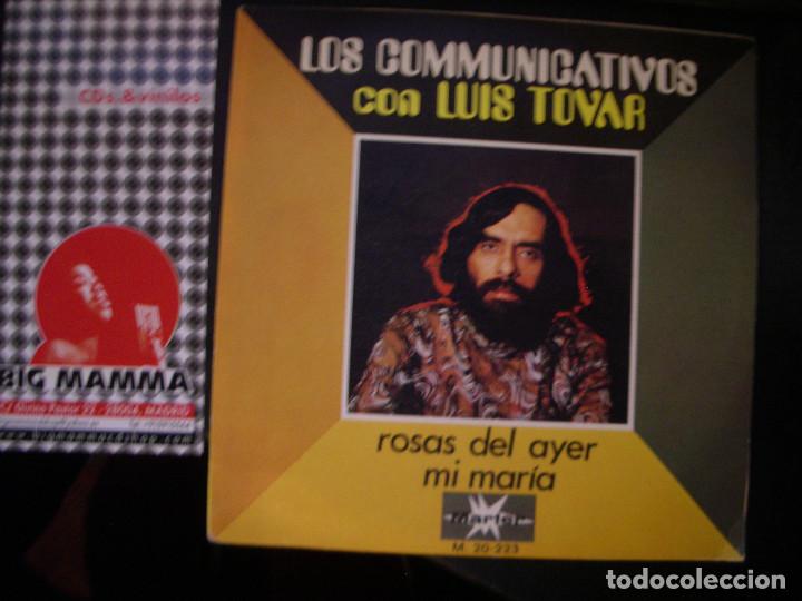 Discos de vinilo: LOS COMUNICATIVOS CON LUIS TOVAR - SINGLE. PSYCH. - Foto 1