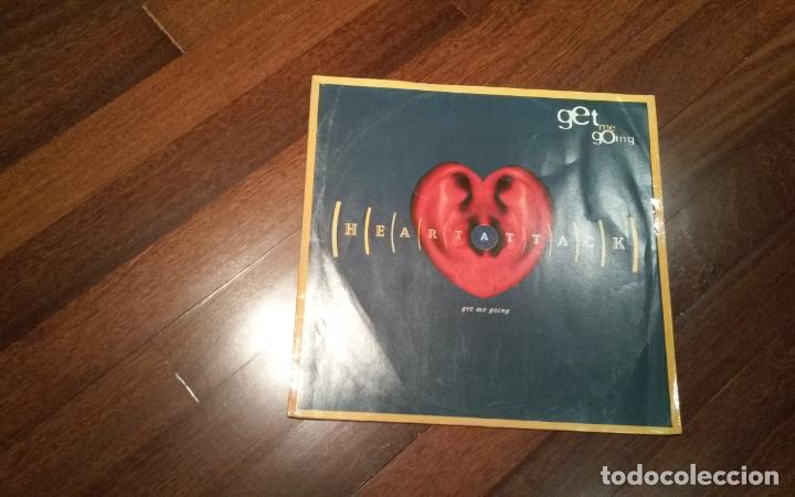 Discos de vinilo: Heart attack-get me going.maxi - Foto 1