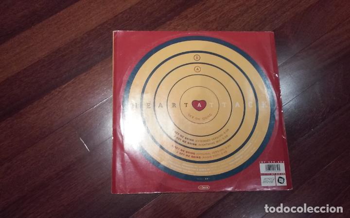 Discos de vinilo: Heart attack-get me going.maxi - Foto 2
