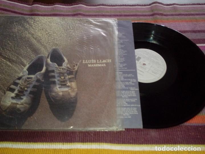 LLUIS LLACH. MAREMAR. ARIOLA 1985. LP CON ENCARTE LETRAS (Música - Discos - LP Vinilo - Cantautores Internacionales)