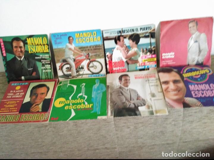 Discos de vinilo: 8 singles manolo escobar - Foto 1