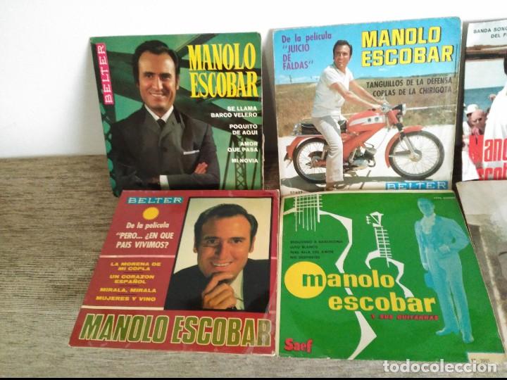 Discos de vinilo: 8 singles manolo escobar - Foto 2