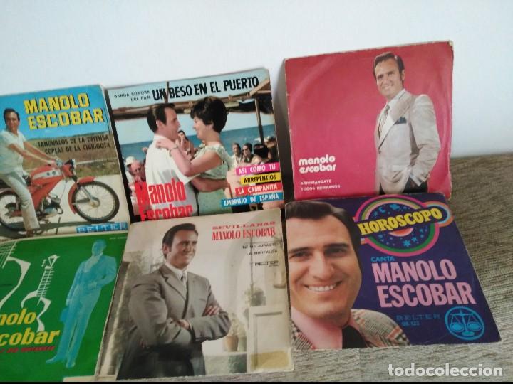 Discos de vinilo: 8 singles manolo escobar - Foto 3