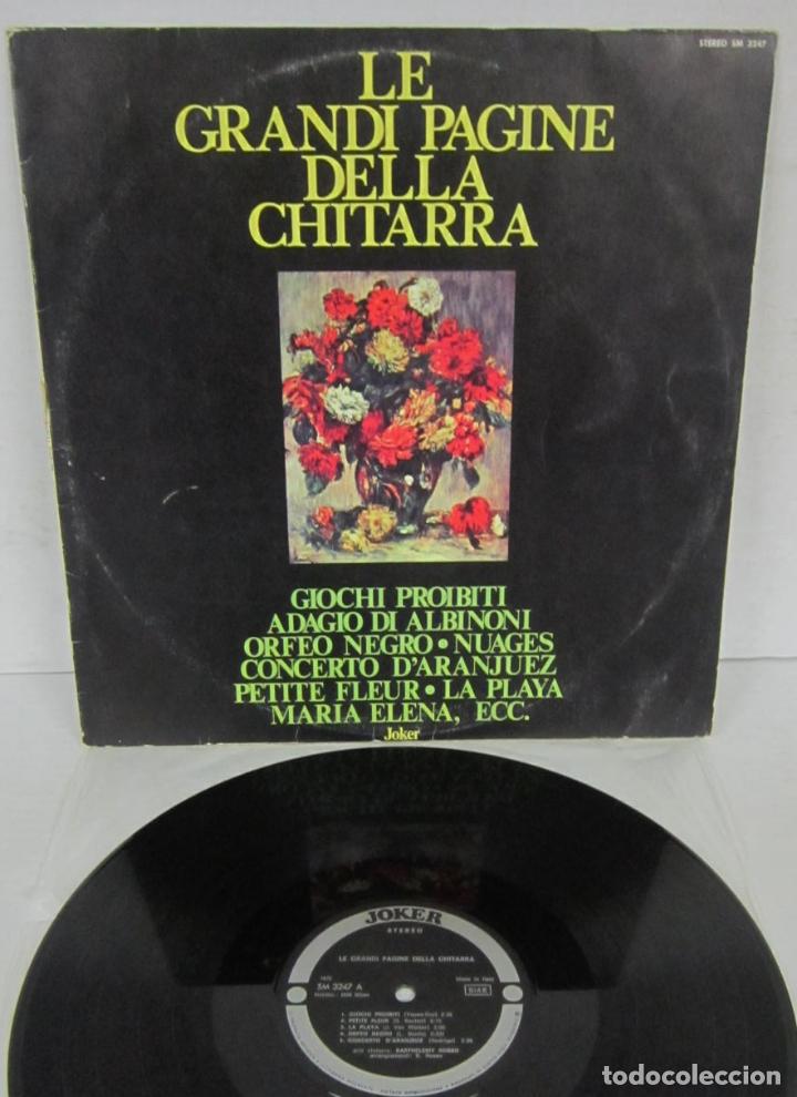 Discos de vinilo: LE GRANDI PAGINE DELLA GHITARRA / LAS GRANDES PAGINAS DE LA GUITARRA - LP - 1972 ITALY - BRATHELEMY